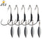 Offset Weighted Crank Hook With Sequin Spoon - 2PC